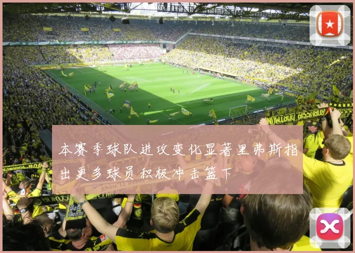 本赛季球队进攻变化显著里弗斯指出更多球员积极冲击篮下